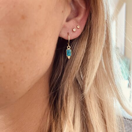 Créole BILIE turquoise (vendue à l’unité)