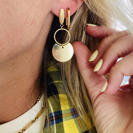 Boucles d'oreille JADE