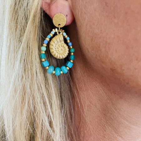 Boucles d'oreille COQUILLAGE