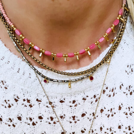 Collier MENTOS rose