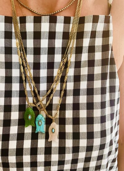 Collier DORIS vert – Image 7