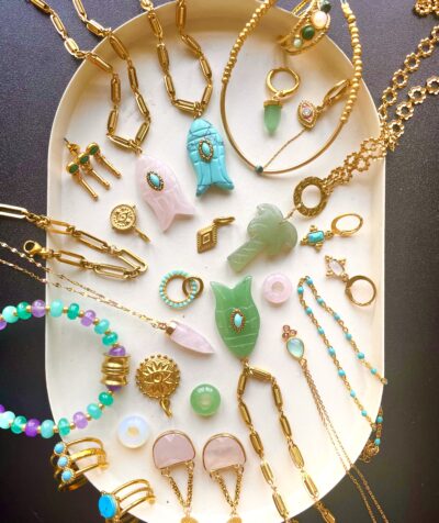 Collier DORIS vert – Image 4
