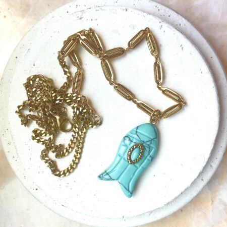 Collier DORIS turquoise