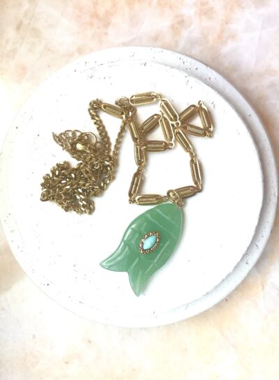 Collier DORIS vert