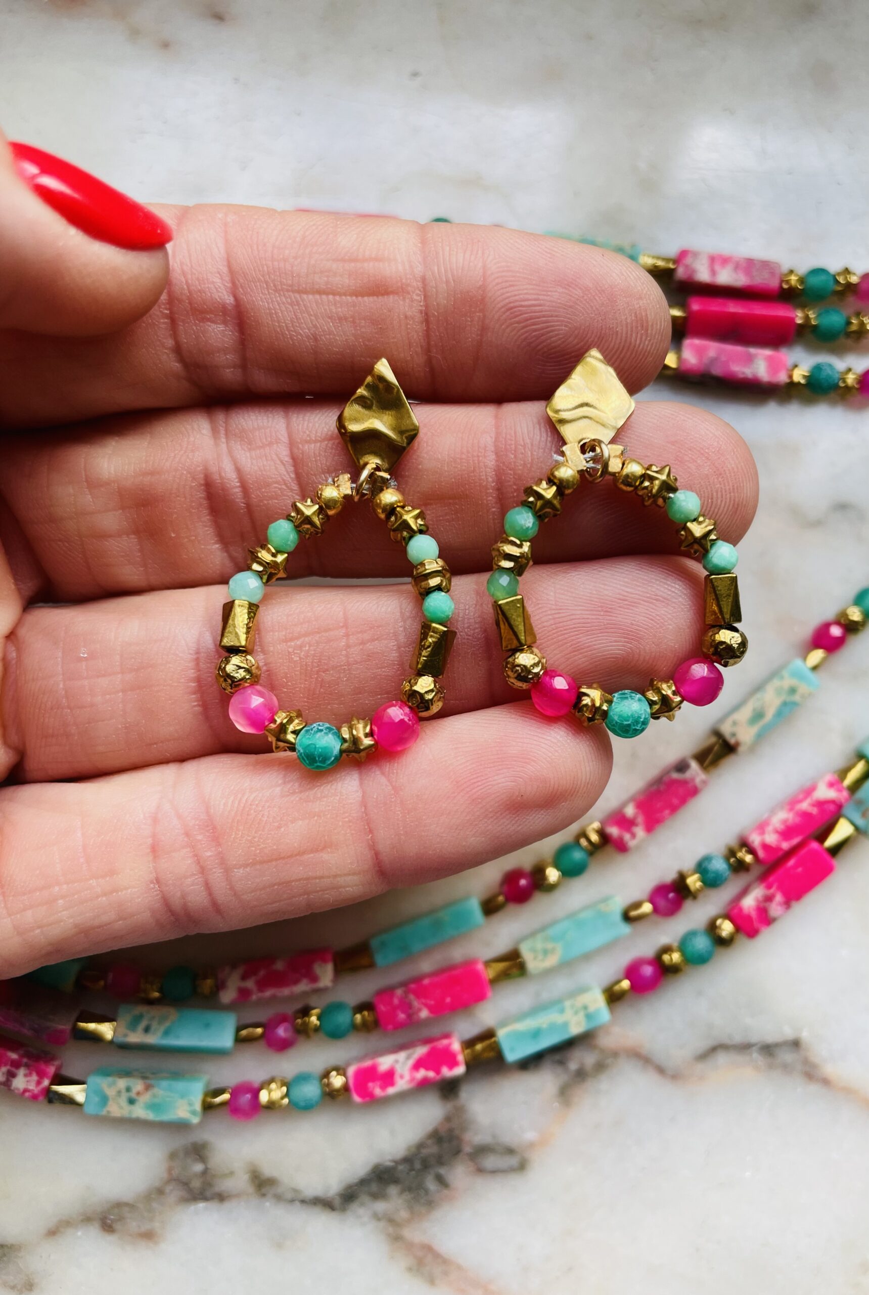 Boucles d’oreille CÉLINE – Image 3