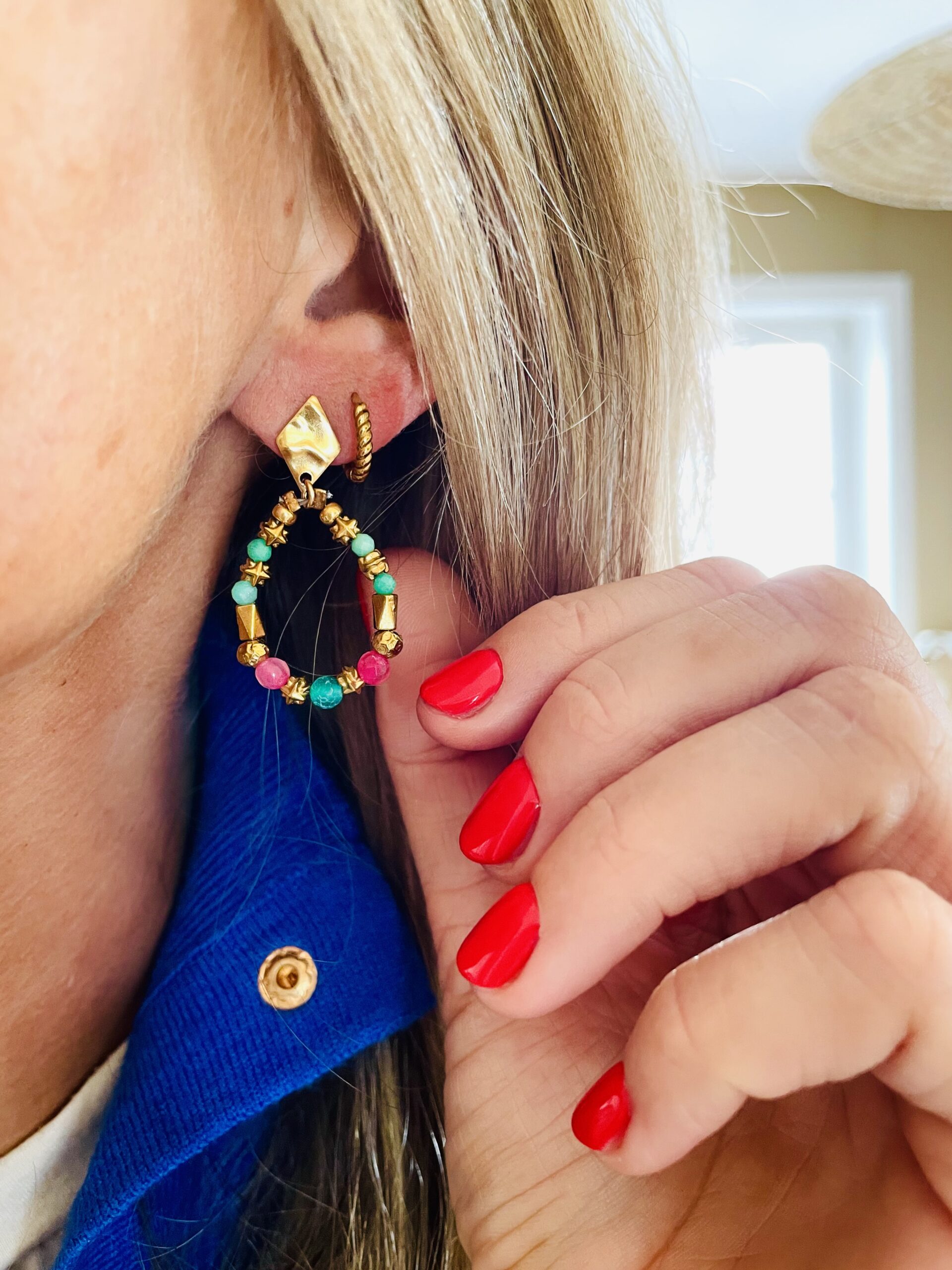Boucles d’oreille CÉLINE – Image 2