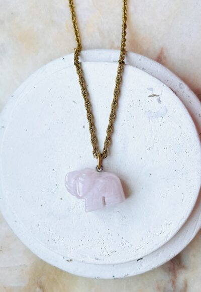 Collier ODALIE rose