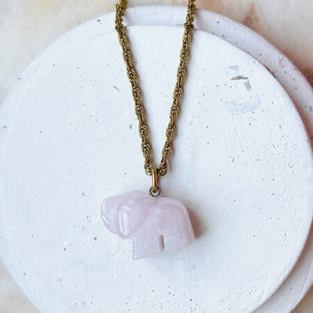 Collier ODALIE rose