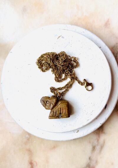 Collier ODALIE marron