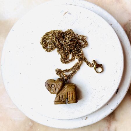 Collier ODALIE marron