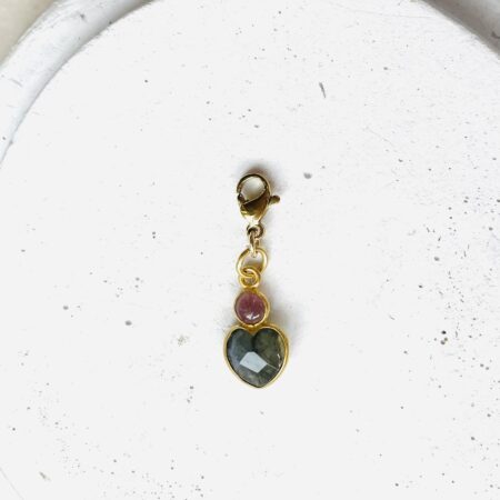 Pendentif LOU gris