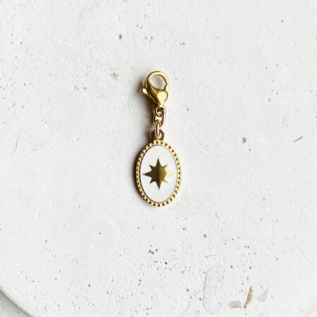 Pendentif KIM blanche