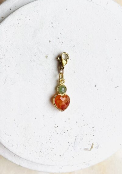 Pendentif LOU orange