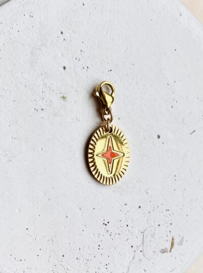 Pendentif LEA orange