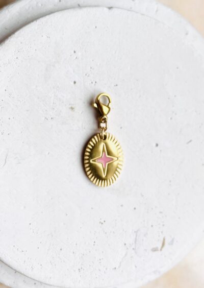 Pendentif LEA rose