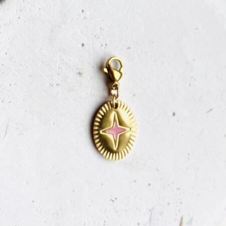 Pendentif LEA rose