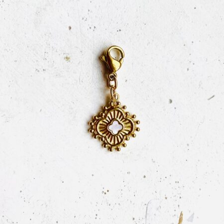 Pendentif SIA blanc