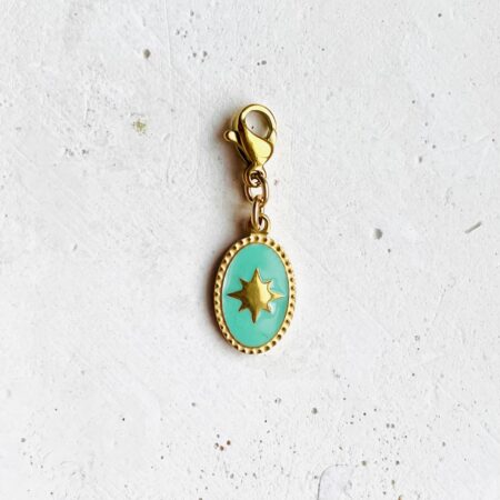 Pendentif KIM turquoise