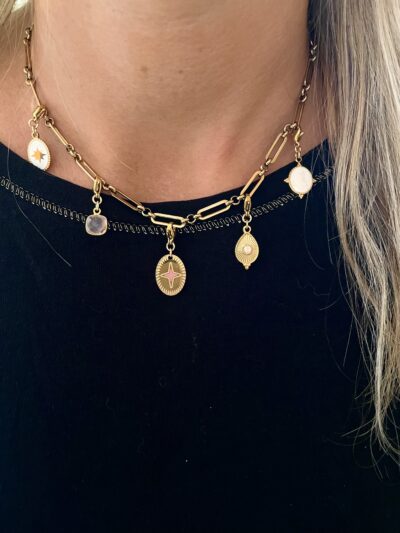 Pendentif LYA rose – Image 2