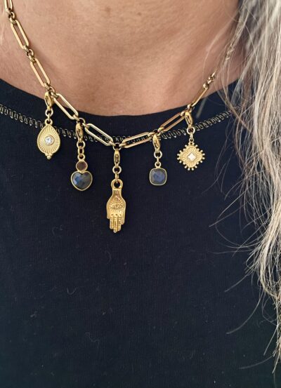 Pendentif LOU gris – Image 2