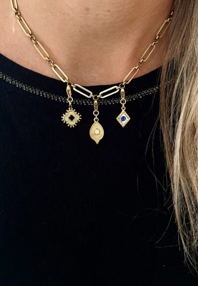Pendentif SIA noir – Image 2