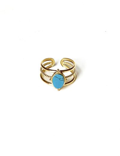 Bague JUPITER turquoise