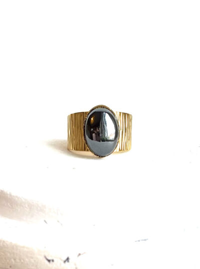 Bague JOYCE hématite