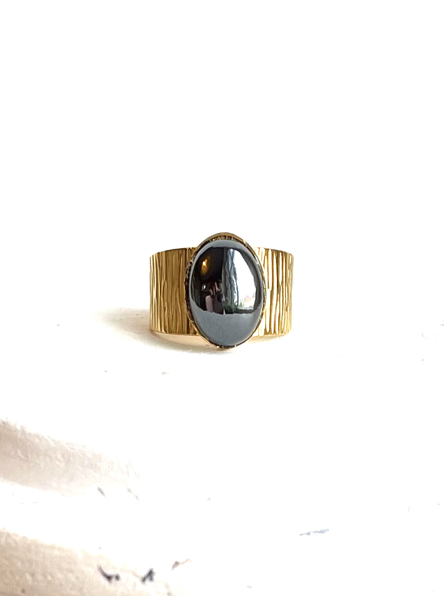 Bague JOYCE hématite