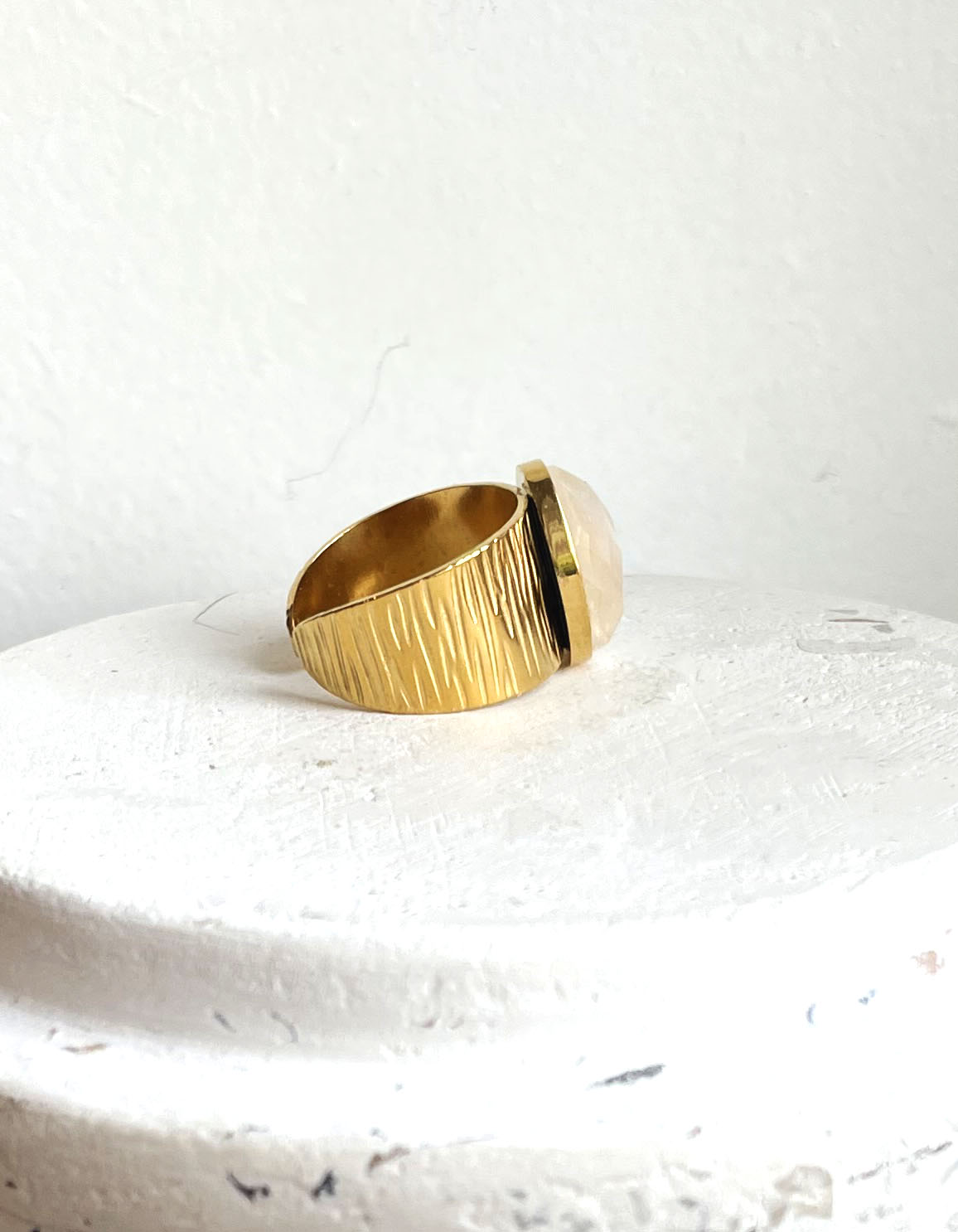 Bague JOYCE pierre de lune – Image 2