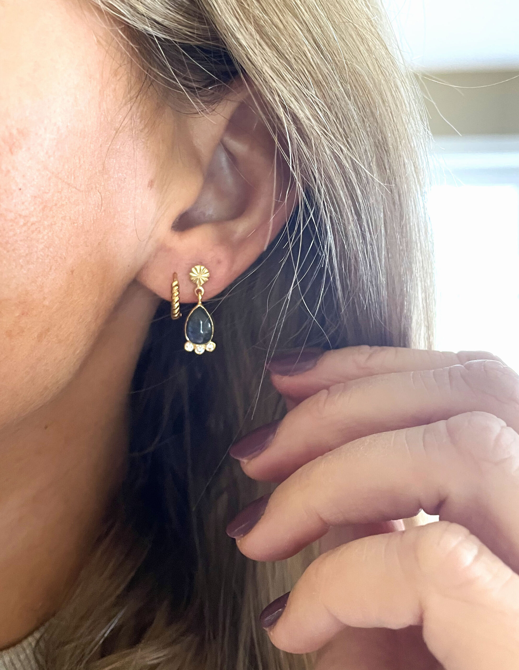 Monoboucle MARGAUX labradorite – Image 4