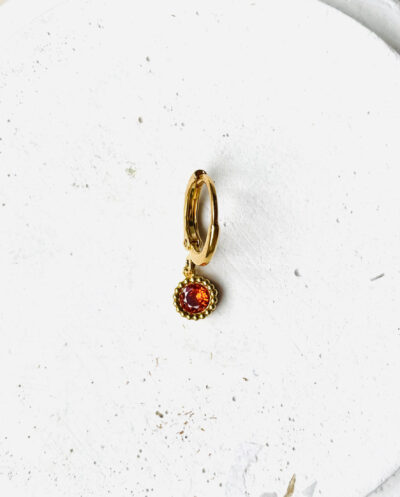Monoboucle XENA rouge orange