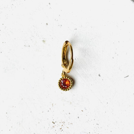 Monoboucle XENA rouge orange