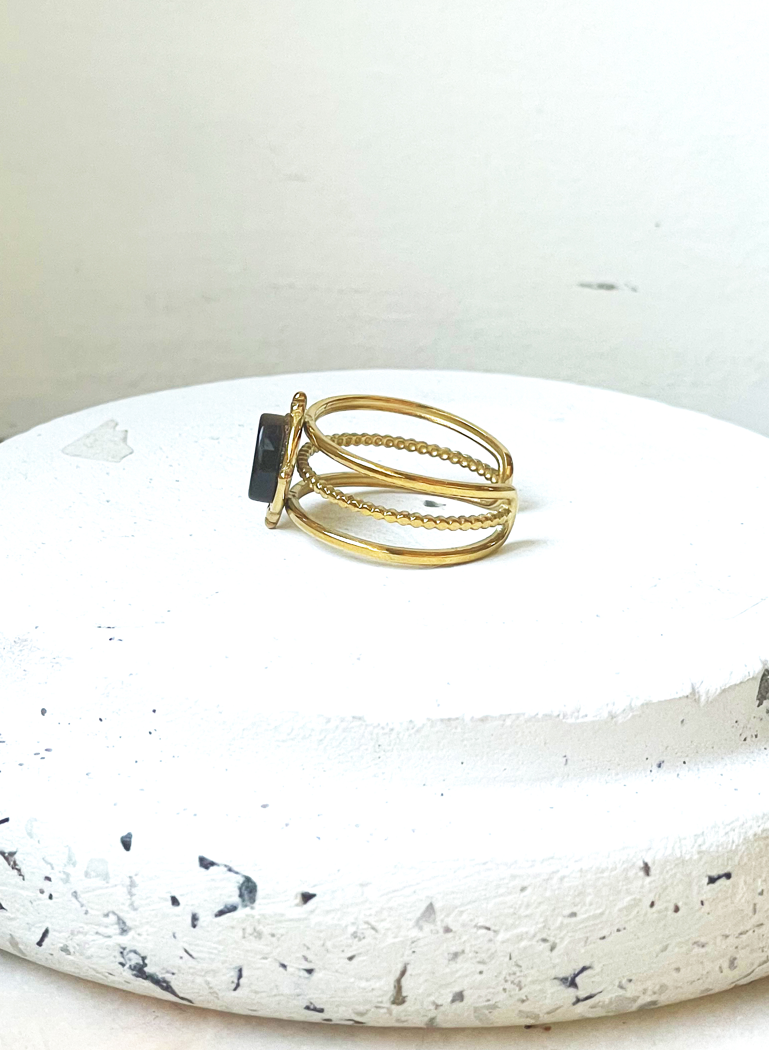 Bague AMIRA marron – Image 4