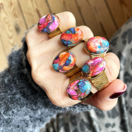 Bague ARIANA multicolore