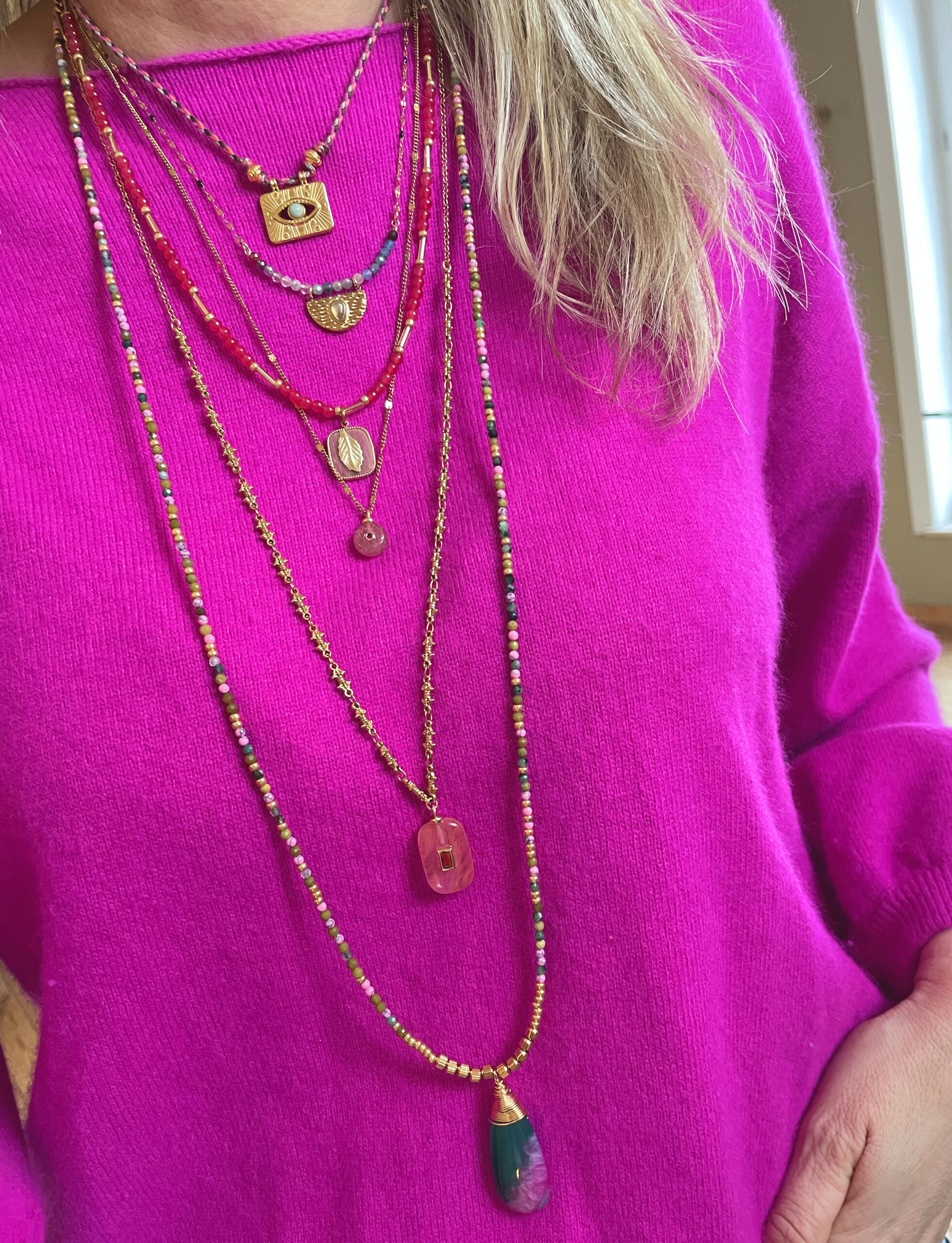 Sautoir ROSE – Image 6