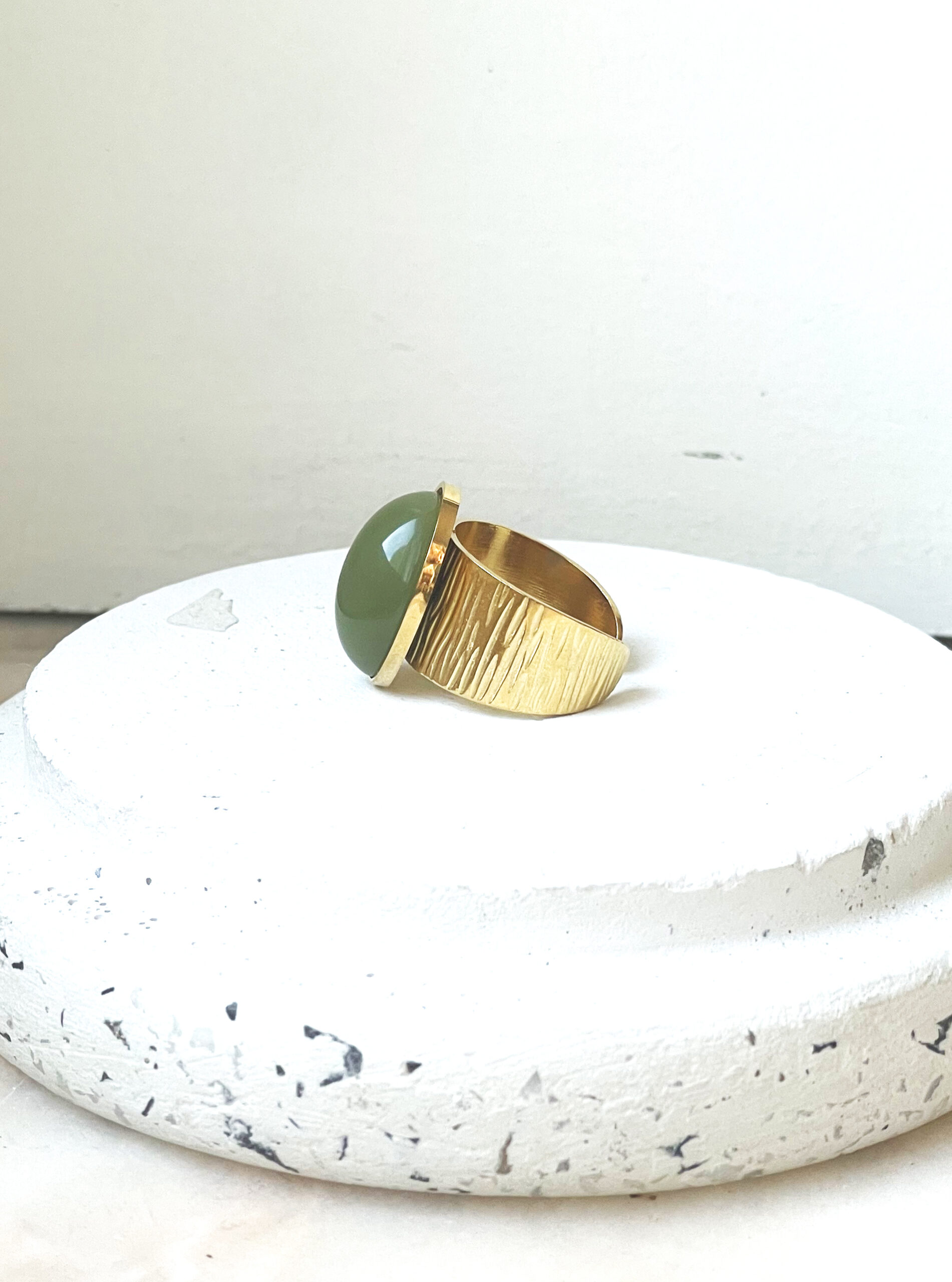 Bague JOYCE kaki – Image 3