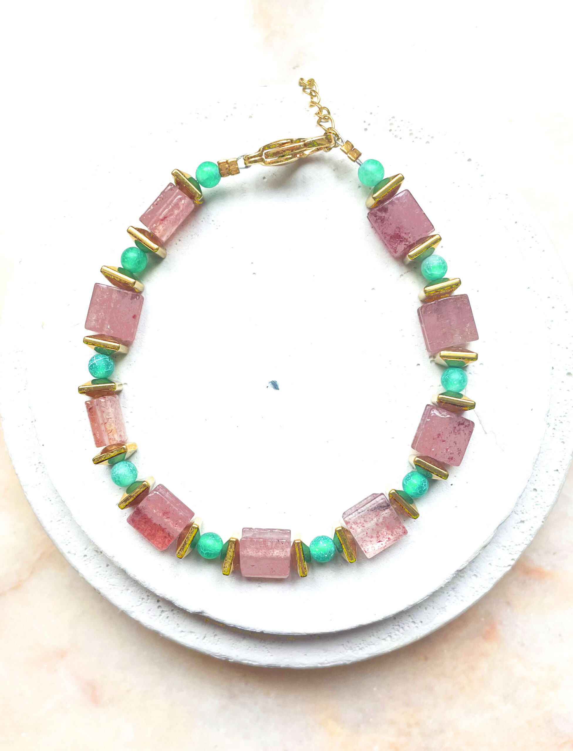 Bracelet SELENE rose – Image 2