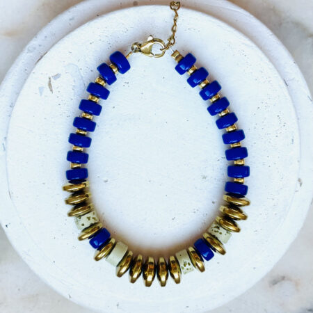 Bracelet CLEOPÂTRE bleu