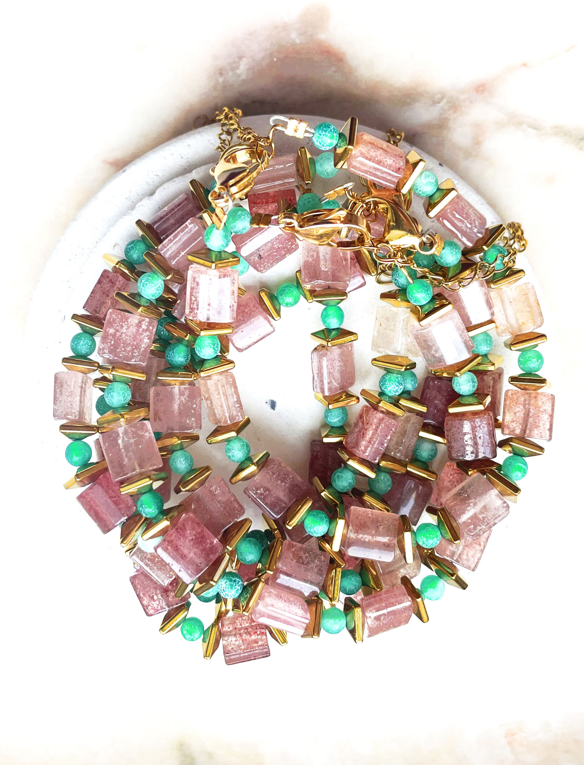 Bracelet SELENE rose – Image 3