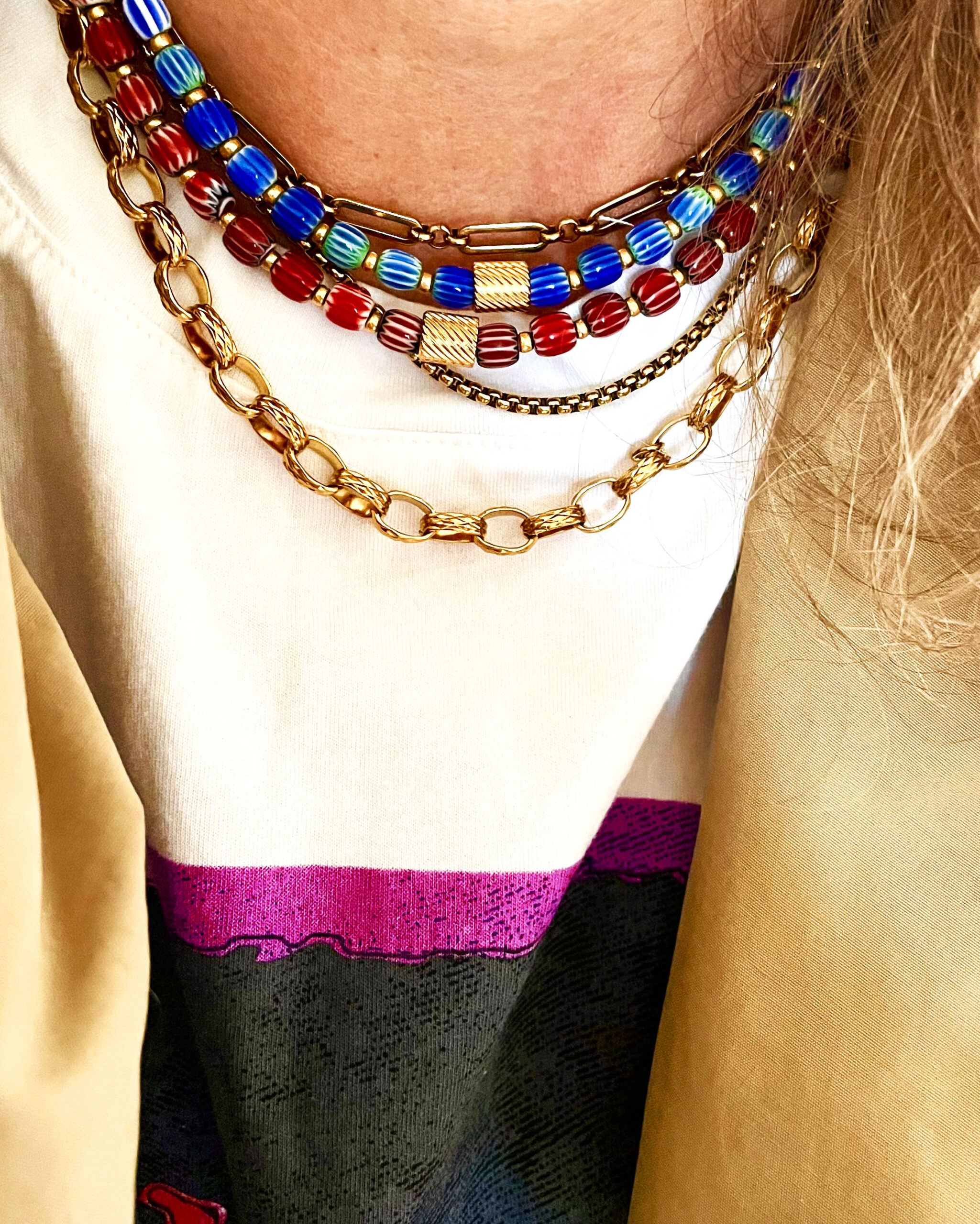 Collier CARMEN rouge – Image 6