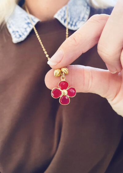 Collier PIA fushia – Image 5