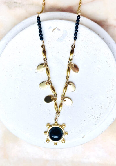 Collier ODILE noir