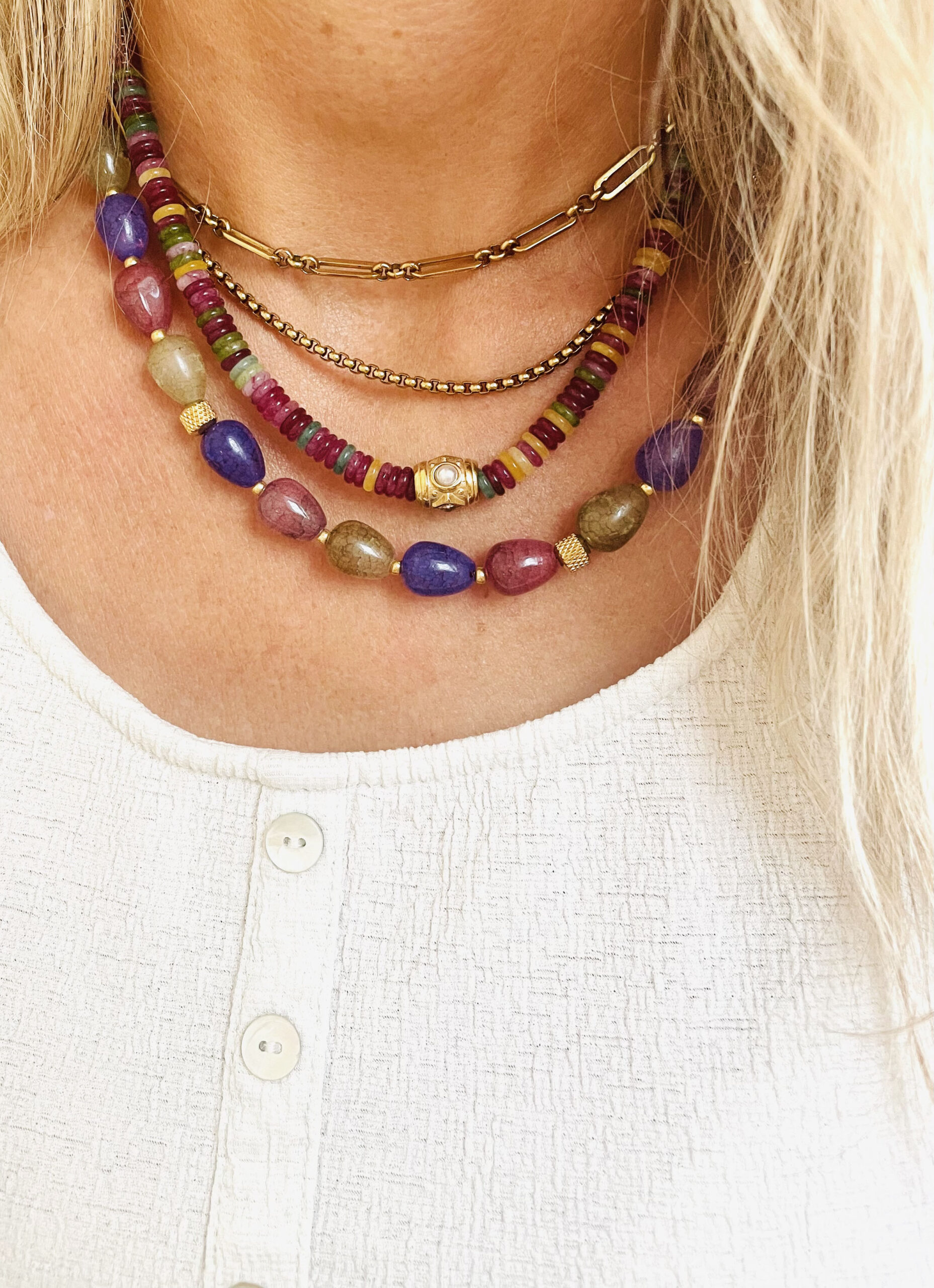 Collier ISHA prune – Image 4