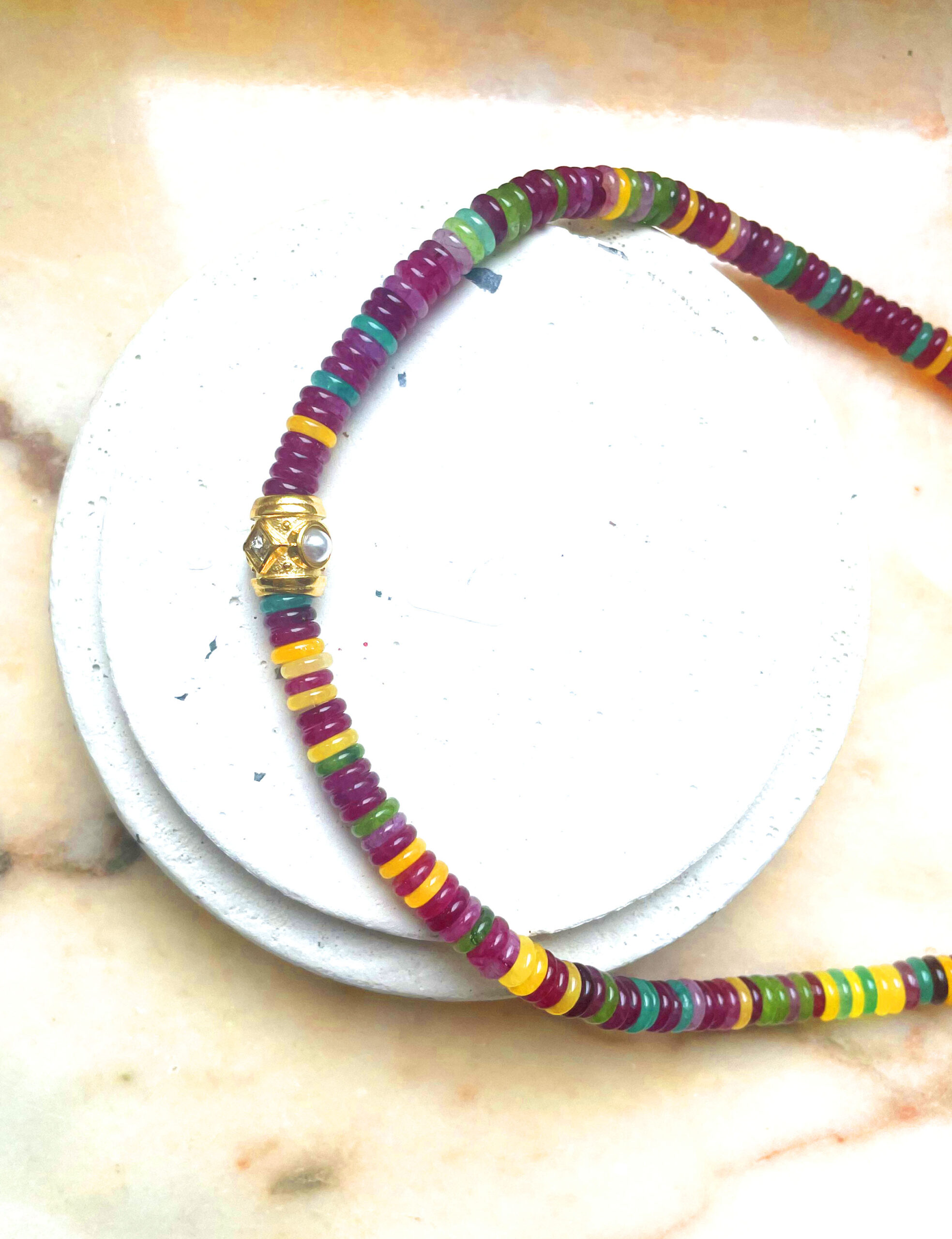 Collier ISHA prune – Image 3