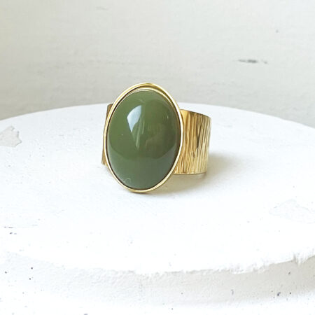 Bague JOYCE kaki