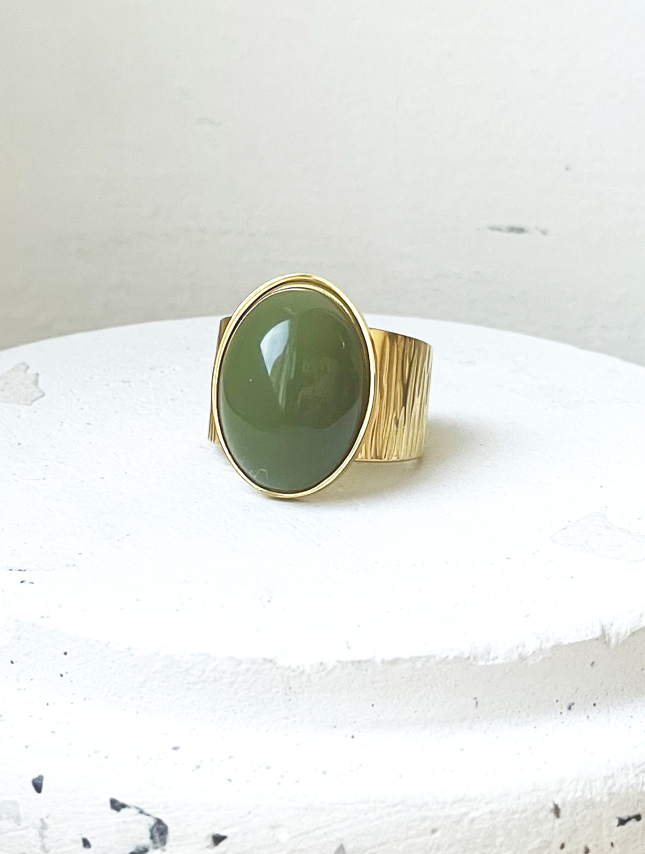 Bague JOYCE kaki
