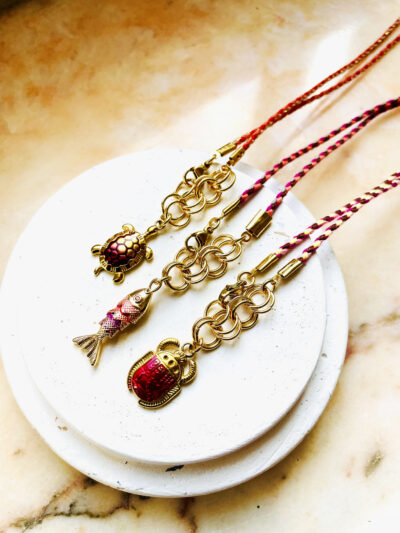 Collier/ sautoir POISSON