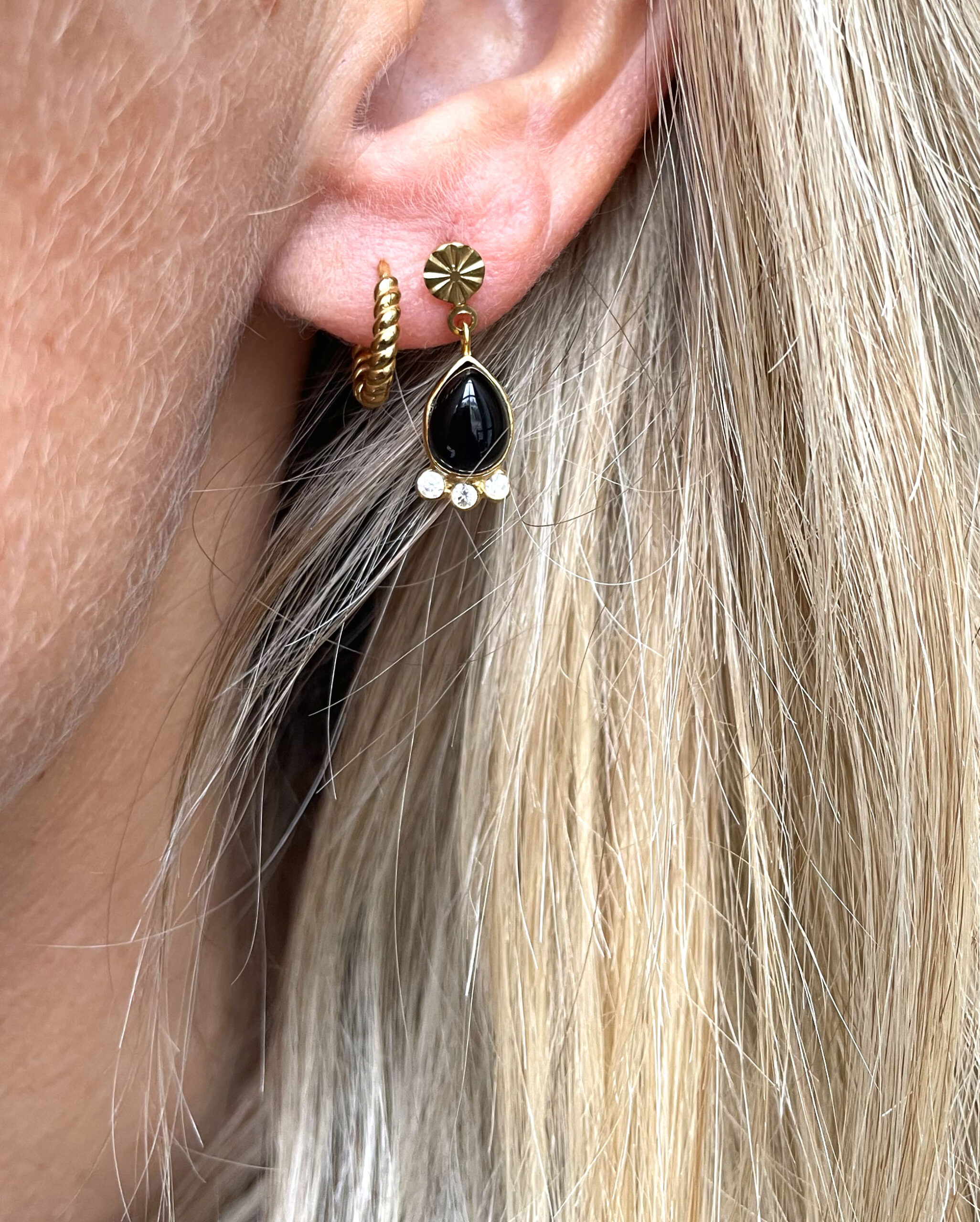 Monoboucle MARGAUX onyx noire – Image 4