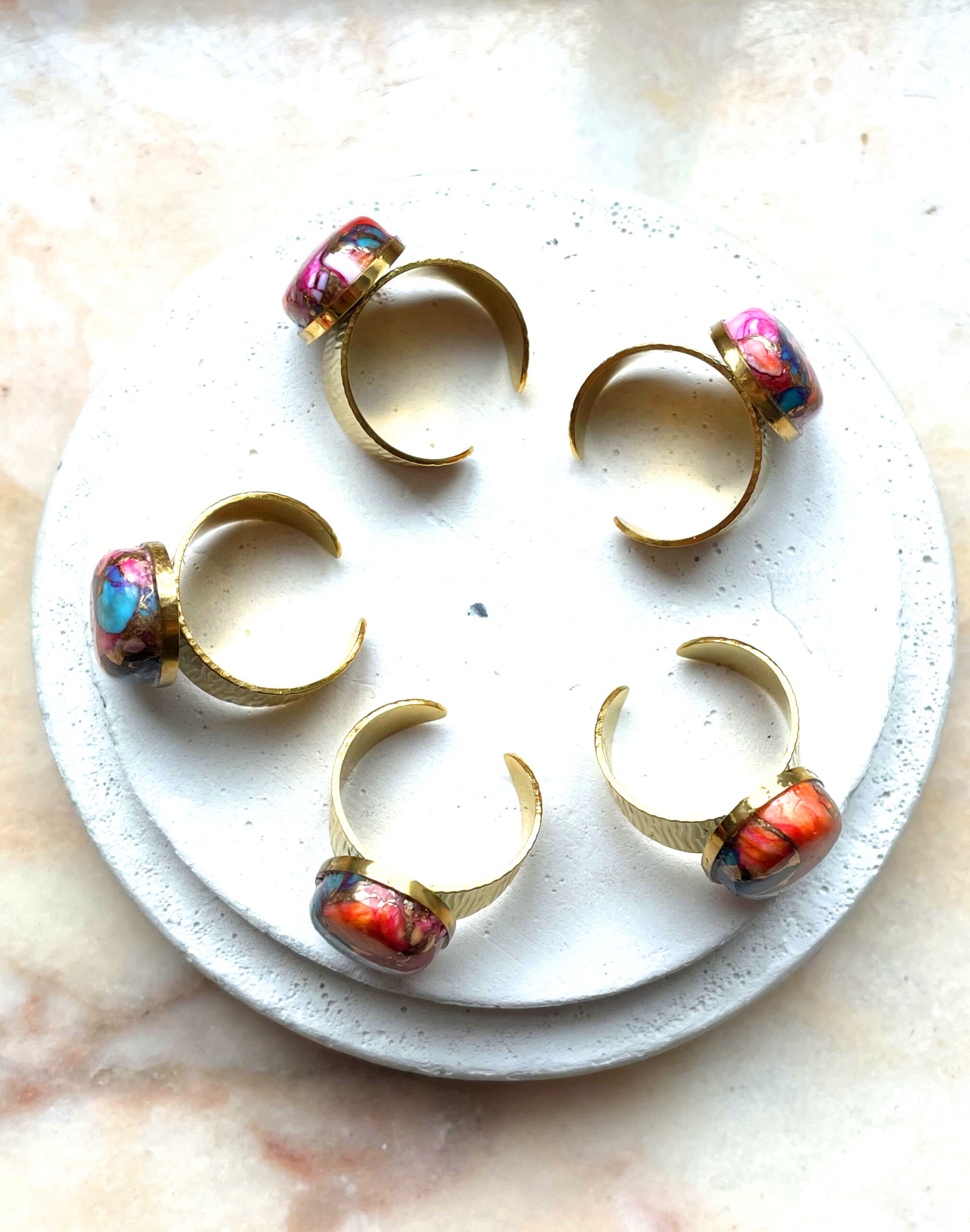 Bague ARIANA multicolore – Image 4