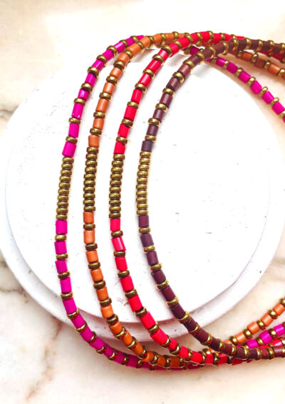 Collier ODETTE marron – Image 5